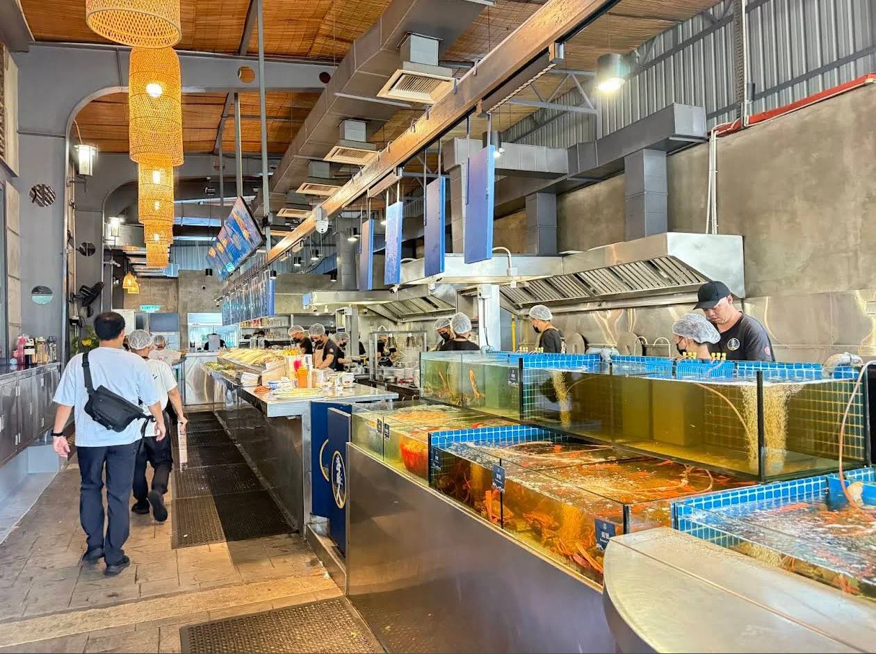 海脚人海鲜馆 (敦拉萨国贸分店) 图片 7