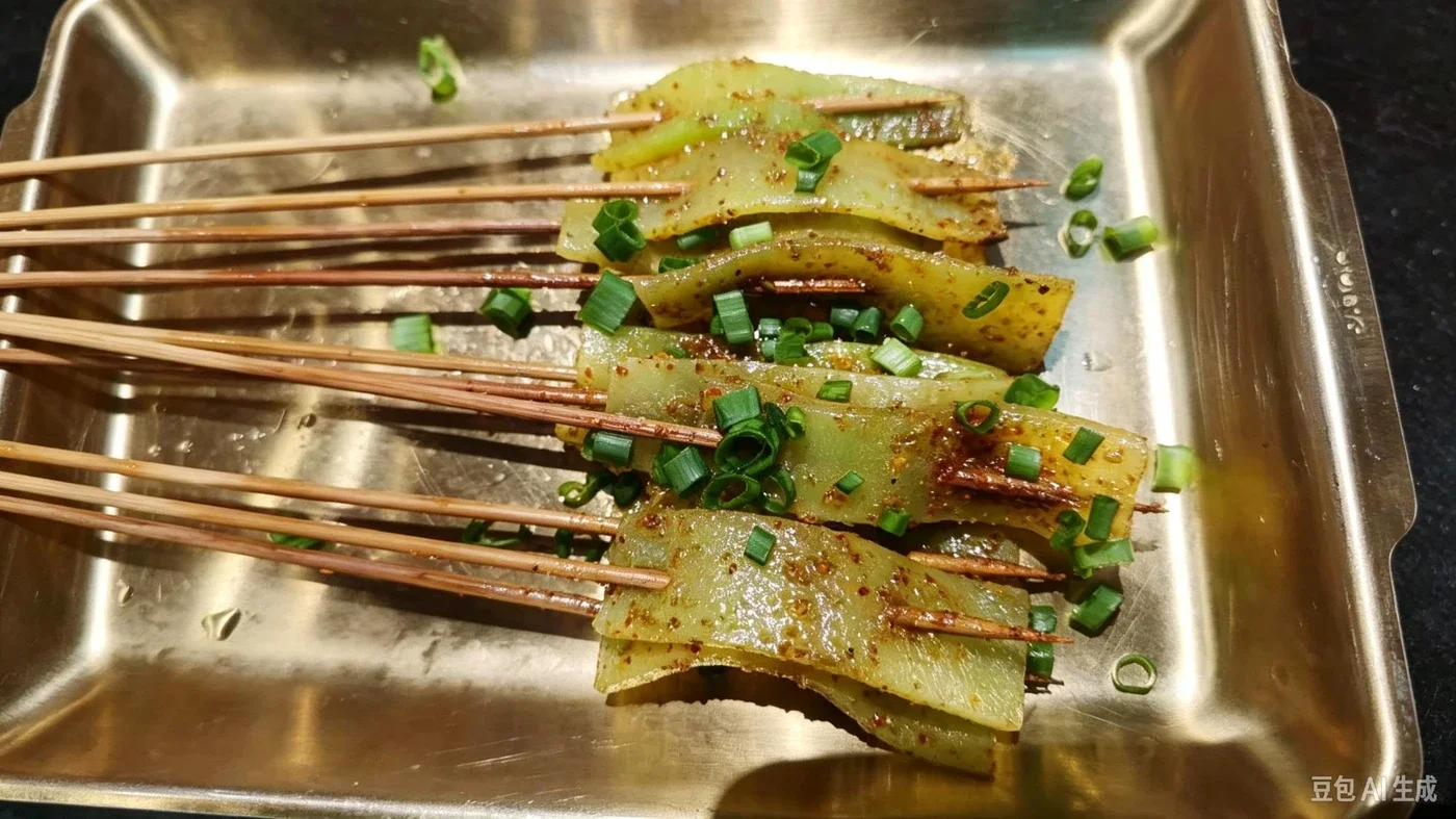 烤莴笋（Grilled Lettuce Stem）10串
