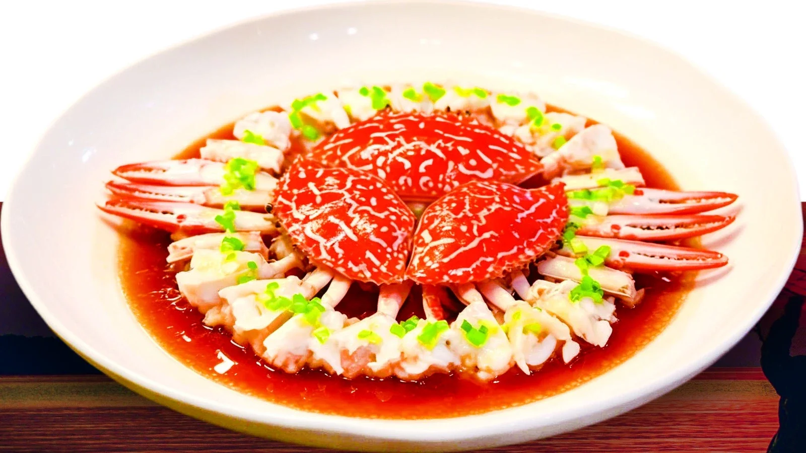 肉饼蒸花蟹