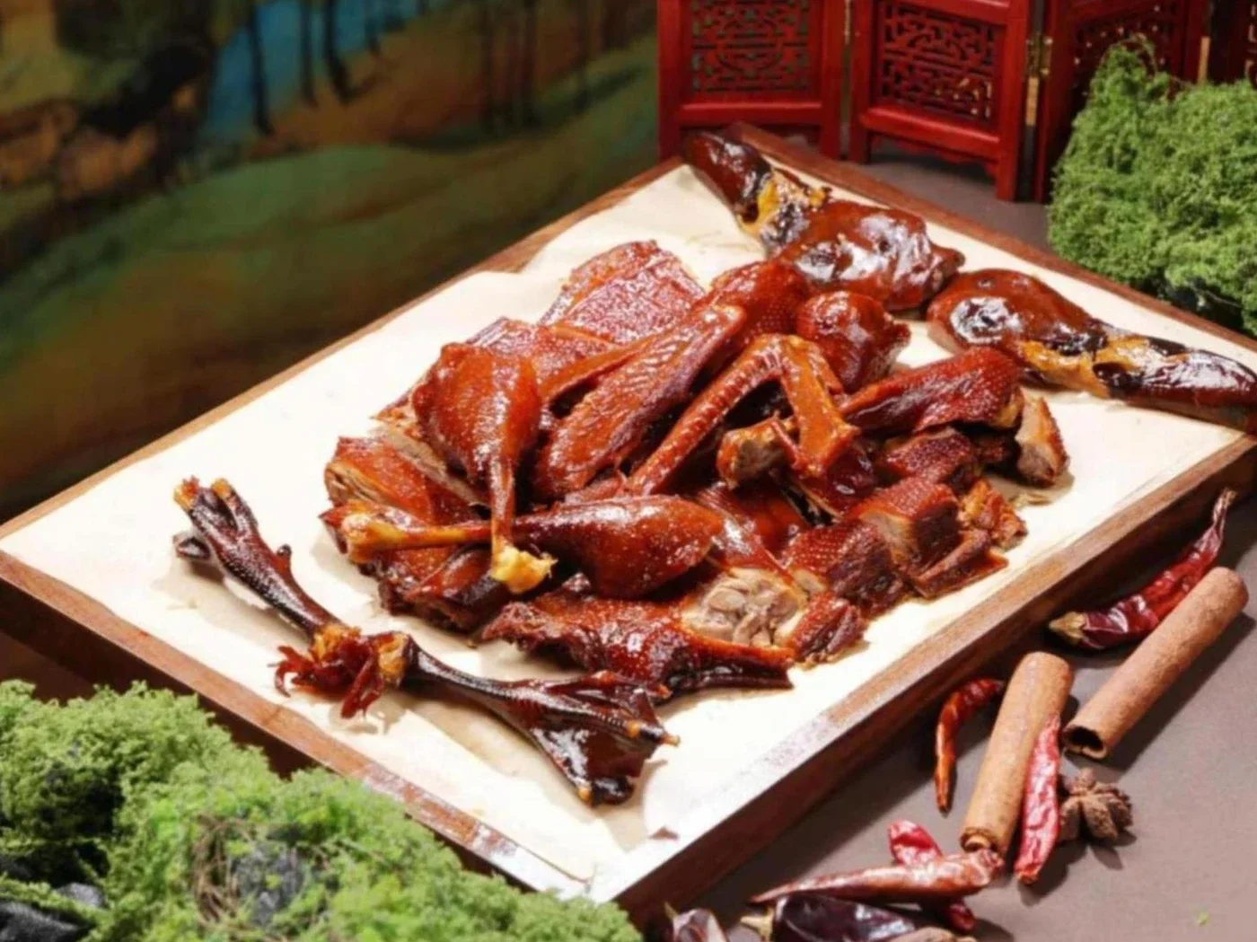 金牌卤水鸭 (只) Marinated Duck (Whole)
