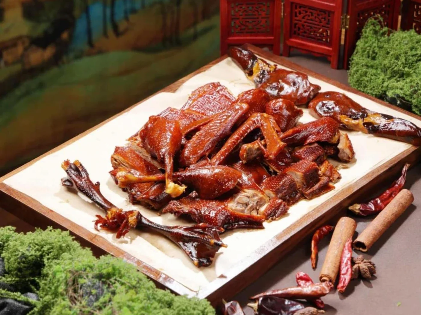 金牌卤水鸭 (半只) Marinated Duck (Half)